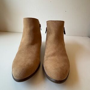 Spirit Tan Suede Ankle Boots
